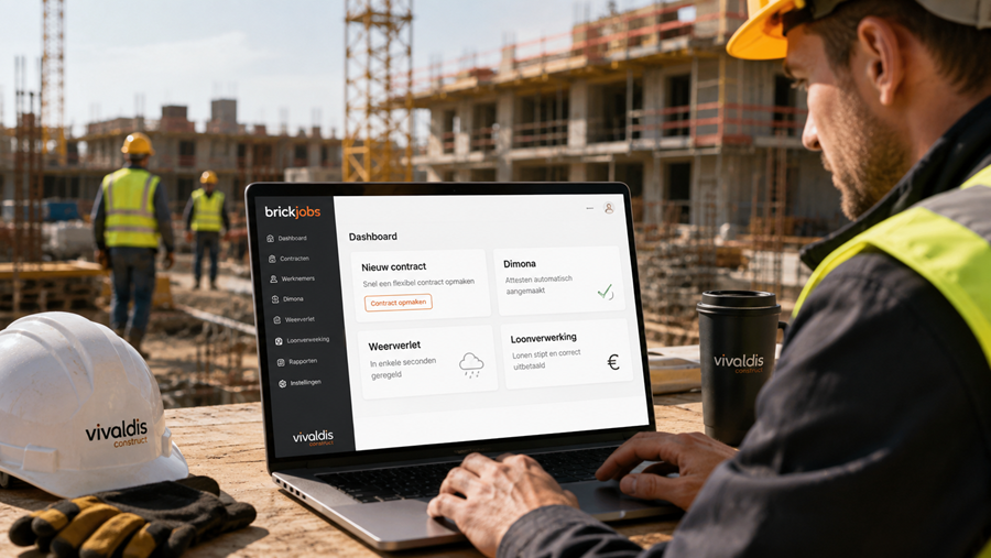 BrickJobs: 24/7 payroll en contracten voor bouwbedrijven