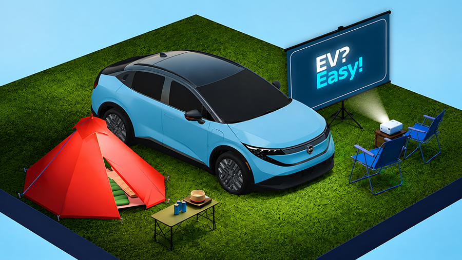 EV? Easy! Nissan maakt elektrisch rijden helder op World EV Day