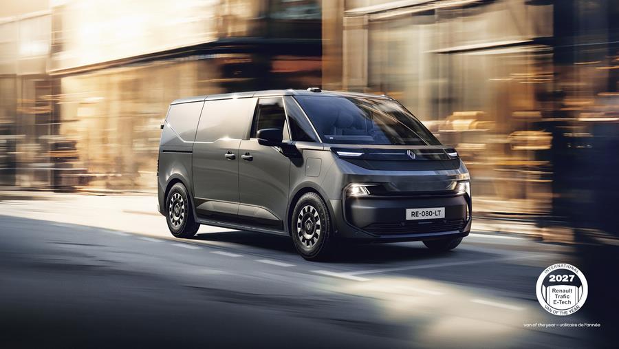 Renault Trafic E-Tech élu Van of the Year 2027