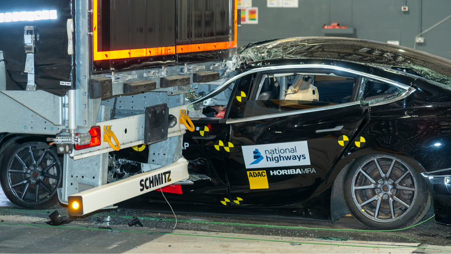 Euro NCAP vraagt sterkere onderrijbeveiliging
