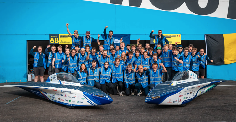 Belgisch Solar Team rijdt naar zilver na uitdagende 24 uur in Zolder