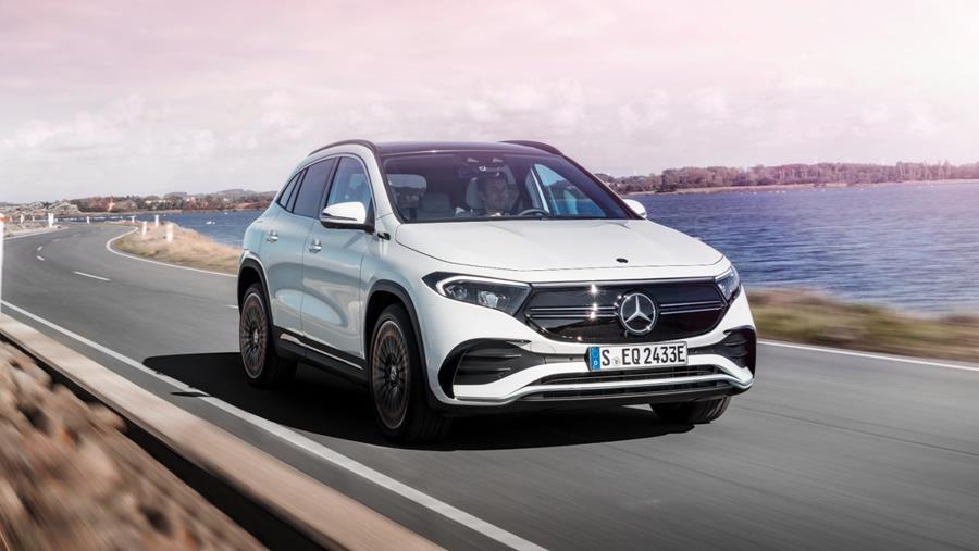 Essai routier du Mercedes EQA 250