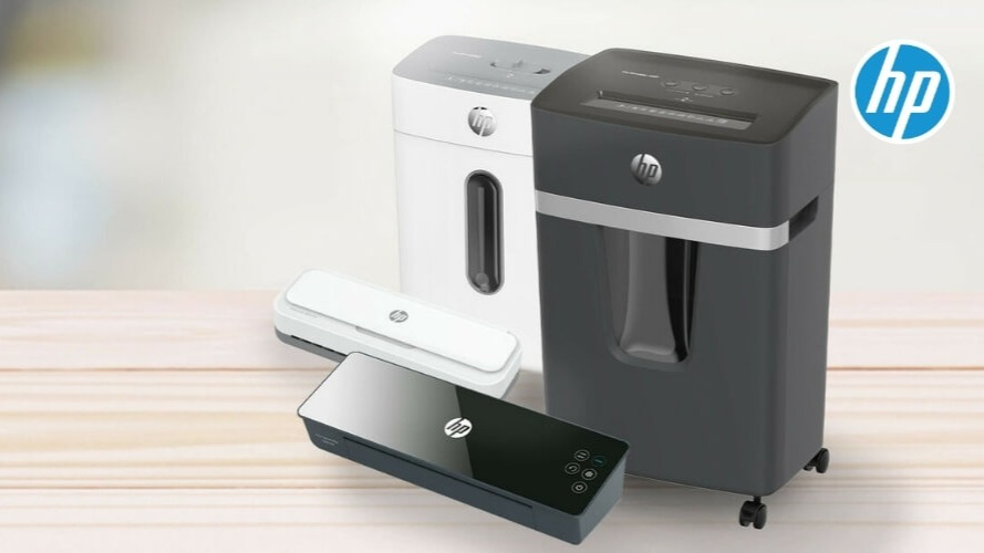 HP papiervernietigers en lamineermachines nu verkrijgbaar bij Despec