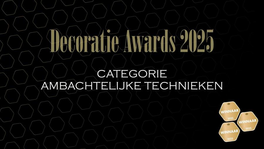 Genomineerden Decoratie Awards: Ambachtelijke Technieken