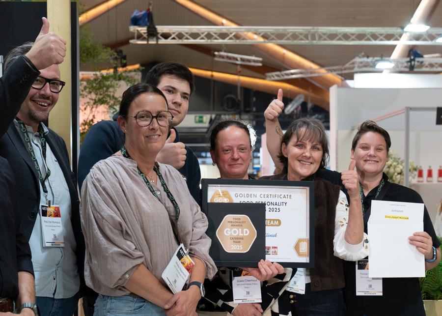 Keukenteam van PPC Pittem is Catering Team of the Year