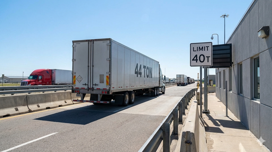 Met 44 ton ook de grens over