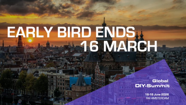 Global DIY-Summit 2026: 'Early Bird'-tarief geldig tot 16 maart