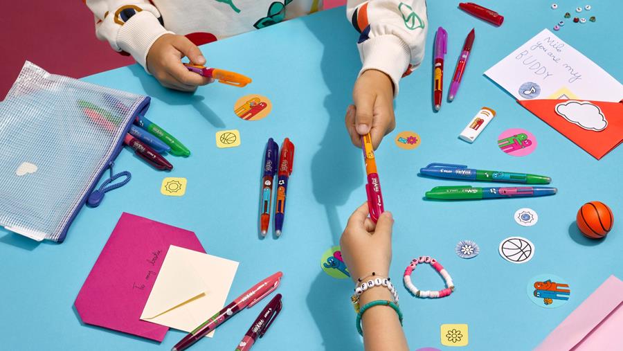 Pilot présente: FriXion Best Friends et FriXion 4 Colors