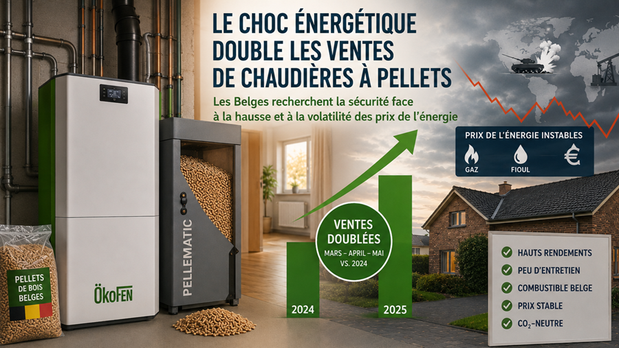 La crise énergétique fait doubler les ventes de chaudières à granulés chez ÖkoFEN