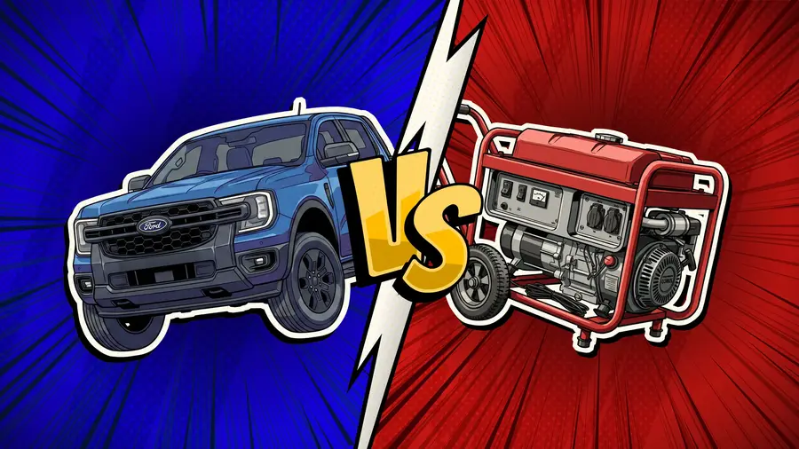 Test Ford: le Ranger PHEV surclasse le groupe électrogène