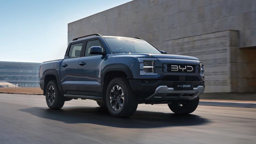 Le BYD SHARK amène le pick-up hybride rechargeable en Europe